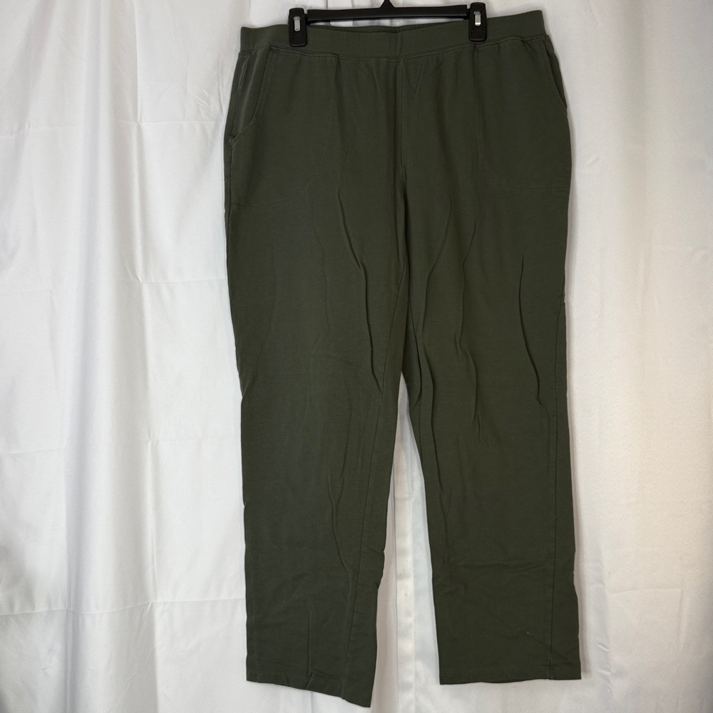 Olive Green Women's Pants Set